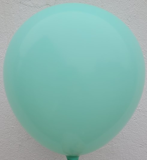 Set 2 baloane latex jumbo verde macaron 45 cm [2]