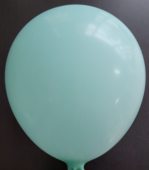 Set 2 baloane latex jumbo verde macaron 45 cm [4]