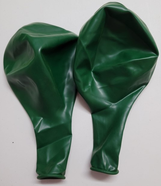 Set 2 baloane latex jumbo verde padure clear 46 cm [4]