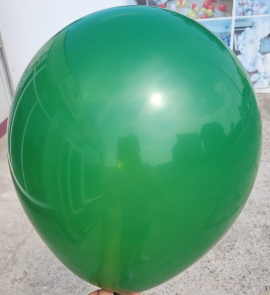 Set 2 baloane latex jumbo verde padure clear 46 cm [3]