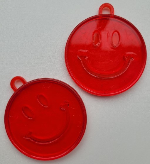 Set 2 greutati baloane smileface 8g / buc [4]