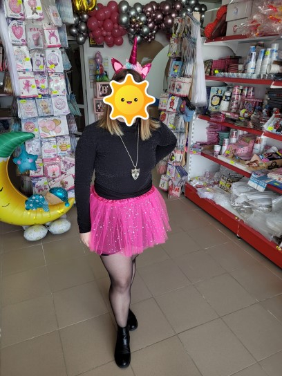 Set 2 piese costum Unicorn roz [5]