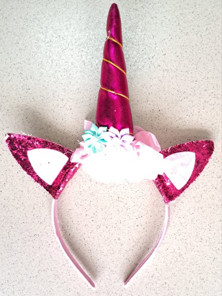 Set 2 piese costum Unicorn roz [4]