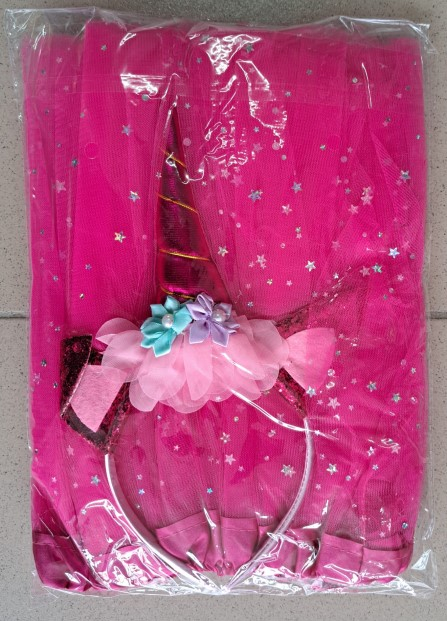 Set 2 piese costum Unicorn roz [6]