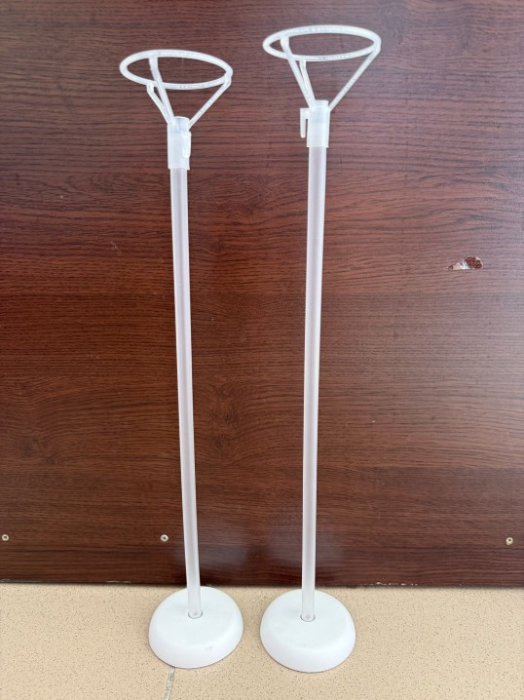 Set 2 suporti baloane folie cu rozeta 33 cm [4]
