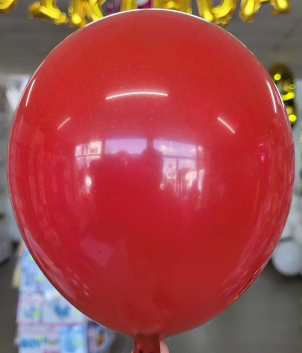 Set 100 baloane latex burgundy 13 cm [2]