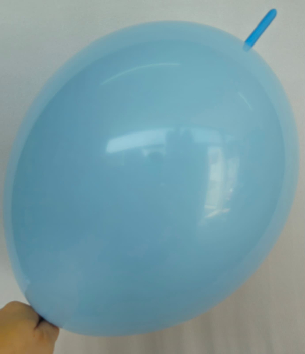 Set 20 baloane latex link o loon albastru deschis 28 cm [3]