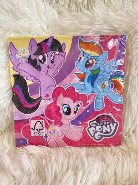 Set 20 servetele hartie My Little Pony 33 x 33 cm [2]
