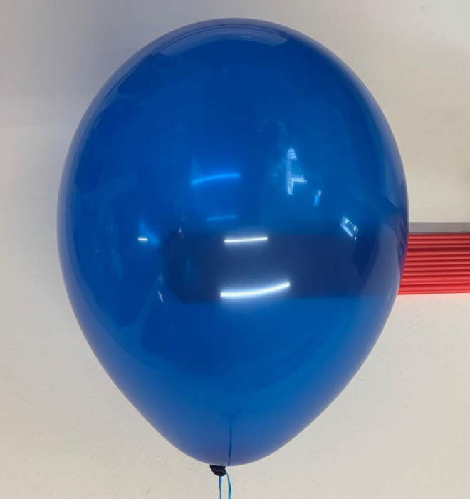 Set 25 baloane albastru transparent / clear 30 cm [4]