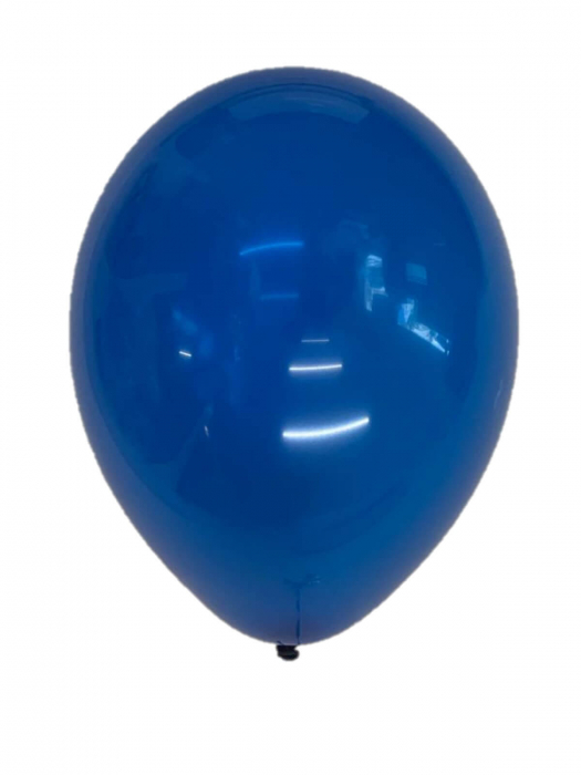 Set 25 baloane albastru transparent clear 30 cm