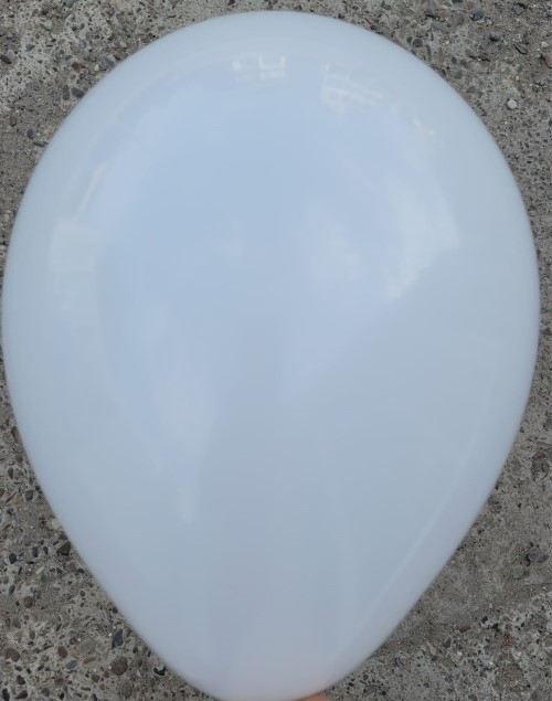 Set 25 balone latex alb 30cm [3]