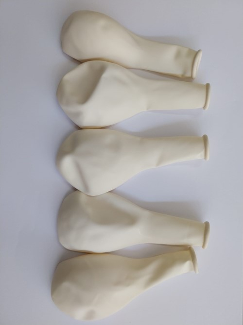 Set 25 balone latex alb 30cm [7]