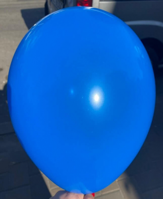 Set 25 Baloane latex albastru 30cm [3]