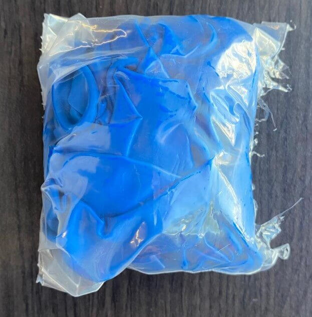 Set 25 Baloane latex albastru 30cm [5]