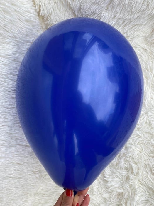 Set 25 Baloane latex albastru inchis 30cm [2]