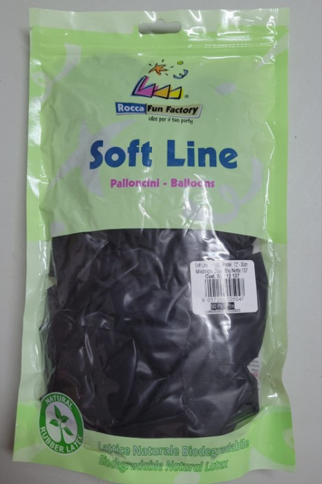 Set 25 baloane latex albastru inchis / midnight blue clear 30 cm [5]