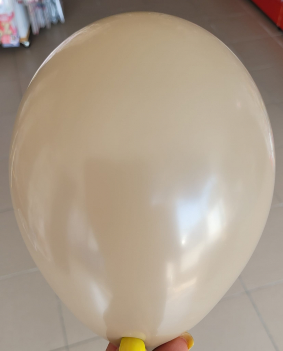 Set 25 baloane latex almond / migdala 13 cm [2]