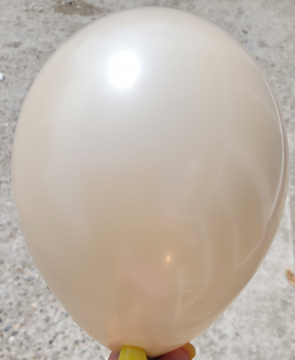 Set 25 baloane latex almond / migdala 13 cm [3]