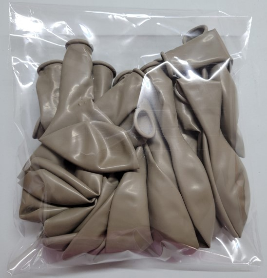 Set 25 baloane latex almond / migdala 30 cm [6]
