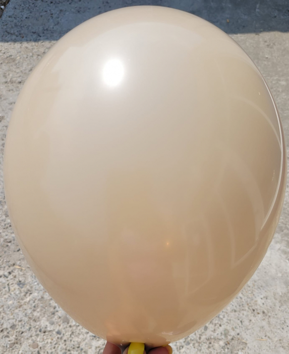 Set 25 baloane latex almond / migdala 30 cm [4]