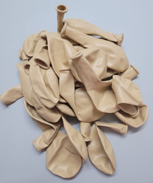 Set 25 baloane latex blush / culoarea pielii 30 cm [4]
