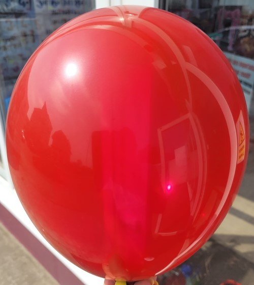 Set 25 baloane latex cranberry / merisor clear 30 cm [3]