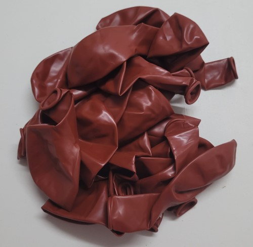 Set 25 baloane latex cranberry / merisor clear 30 cm [4]