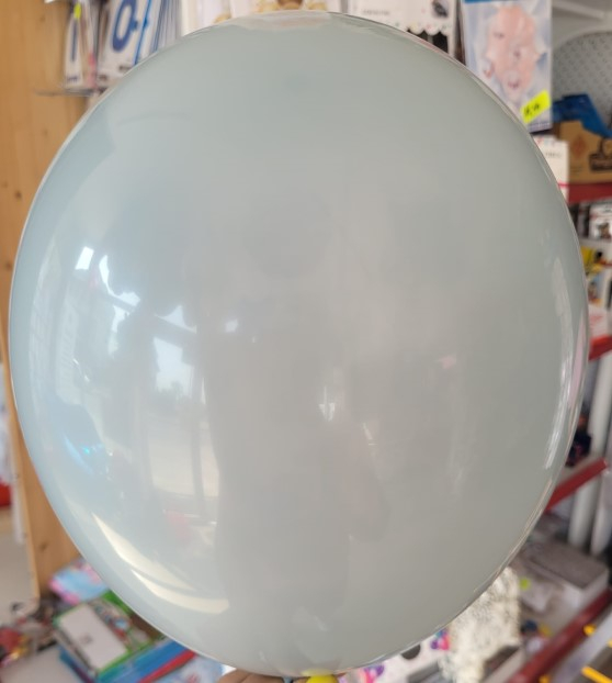 Set 25 baloane latex gri 30 cm [2]
