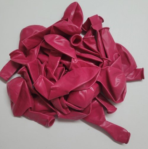 Set 25 baloane latex magenta clear 30 cm [4]