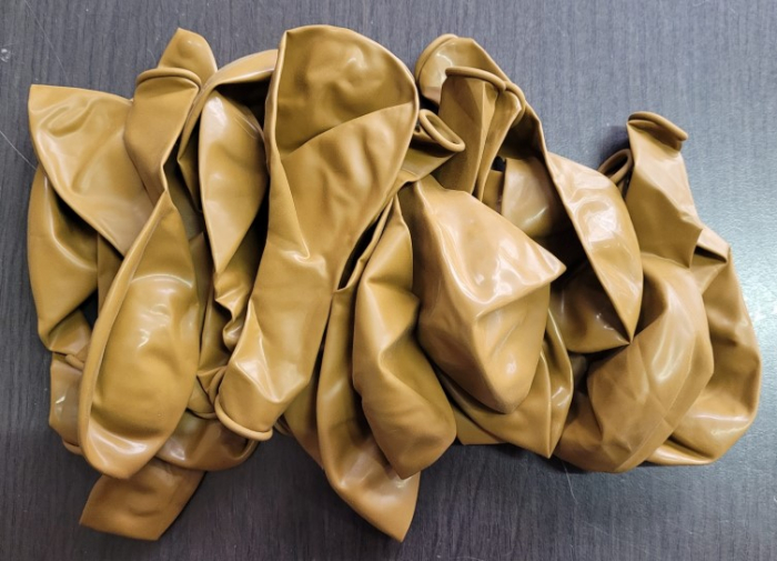 Set 25 baloane latex maro teracota 30 cm [3]
