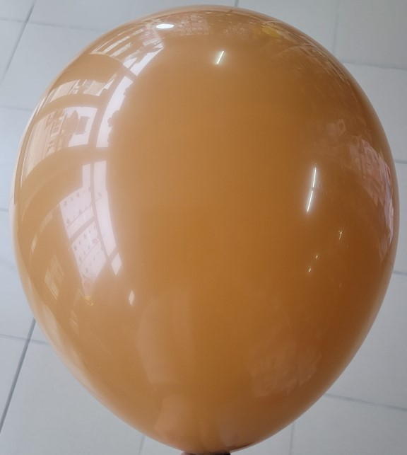 Set 25 baloane latex maro teracota 30 cm [2]