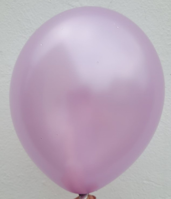 Set 25 baloane latex mov deschis metalizat 28 cm [3]