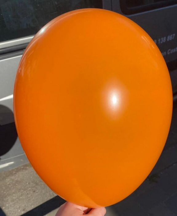 Set 25 baloane latex portocaliu 30cm [3]