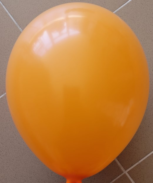 Set 25 baloane latex portocaliu premium 30 cm [3]