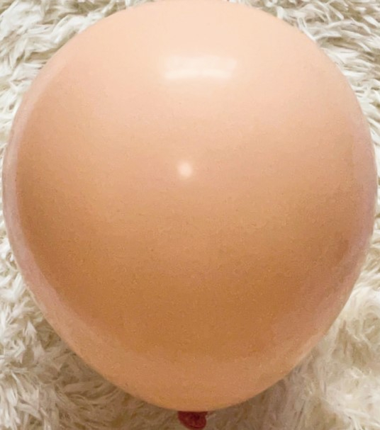 Set 25 baloane latex retro crem 25 cm [5]