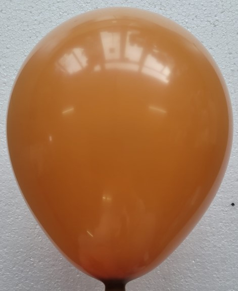 Set 25 baloane latex retro maro deschis 25 cm [2]