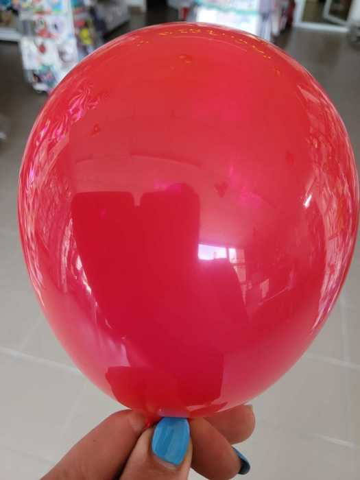 Set 25 baloane latex rosu 13 cm [2]