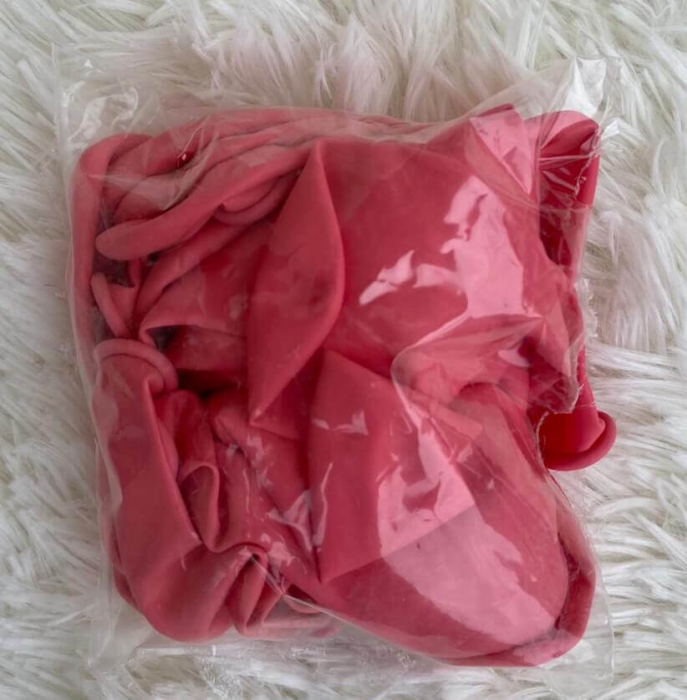 Set 25 Baloane latex roz baby 27cm [7]