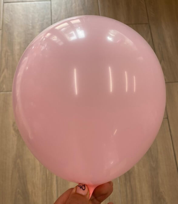 Set 25 baloane latex roz deschis 25 cm [2]