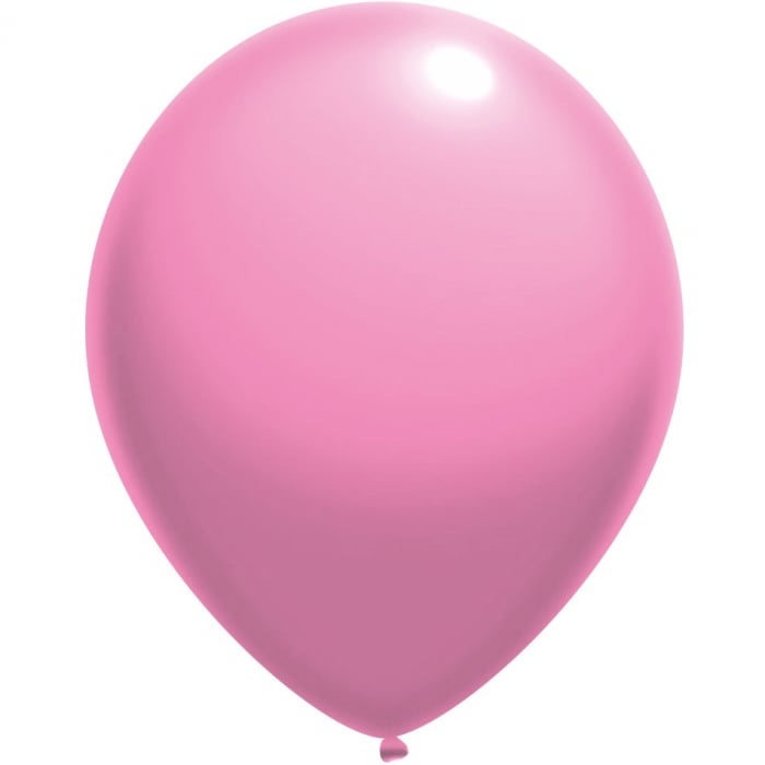 Set 25 Baloane latex roz deschis 30cm
