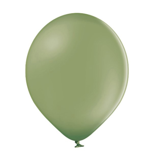 Set 25 baloane latex verde rozmarin 30 cm [2]