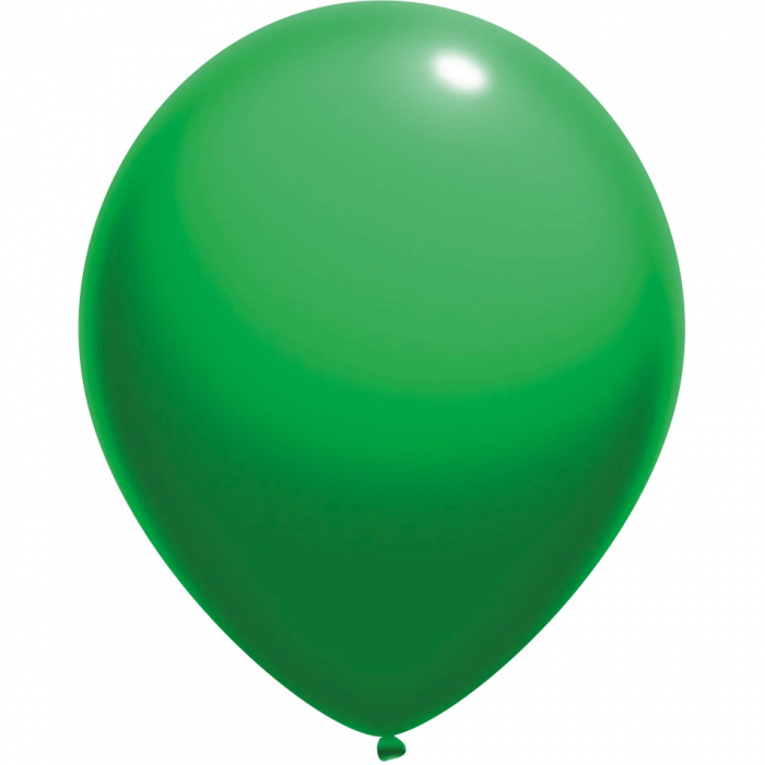 Set 25 Baloane latex verde 30cm [1]