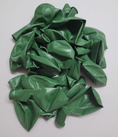 Set 25 baloane latex verde eucalipt 30 cm [4]