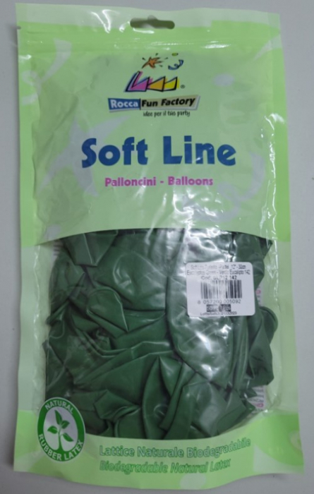 Set 25 baloane latex verde eucalipt 30 cm [5]