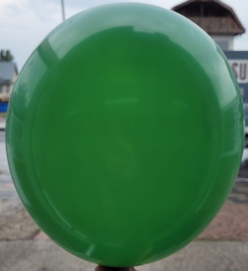 Set 25 baloane latex verde frunza 30 cm [3]