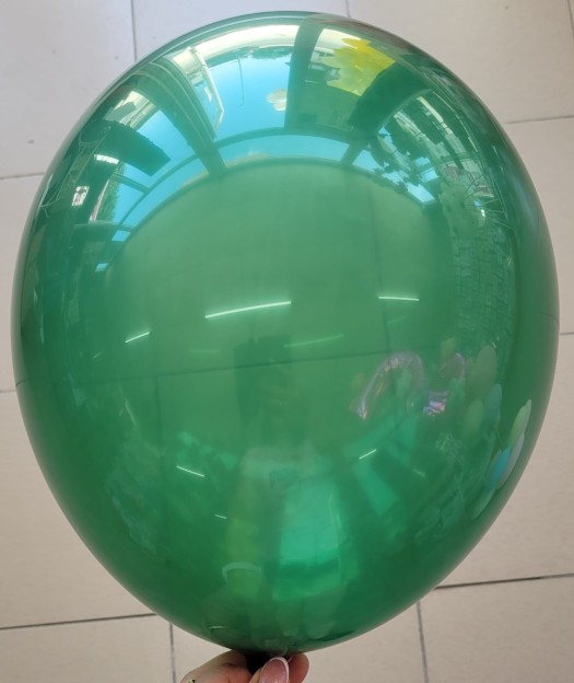 Set 25 baloane latex verde padure clear 30 cm [2]