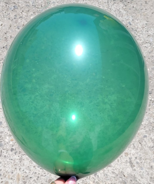 Set 25 baloane latex verde padure clear 30 cm [3]
