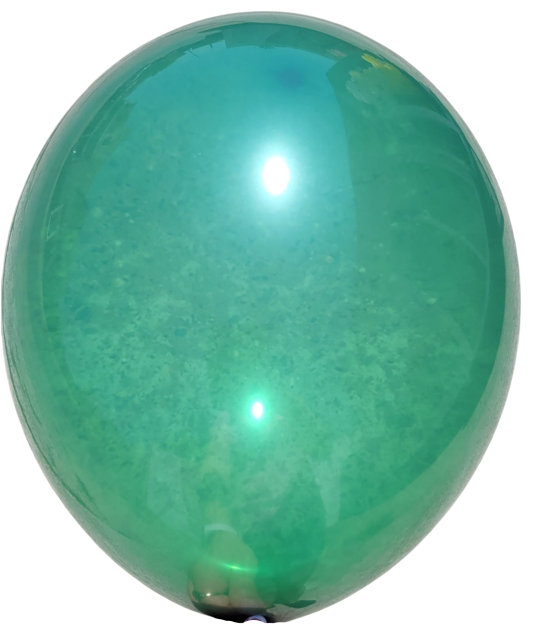 Set 25 baloane latex verde padure clear 30 cm [1]