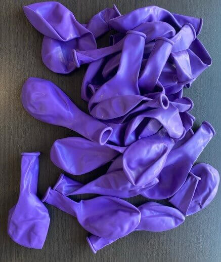 Set 25 Baloane latex violet 30cm [4]
