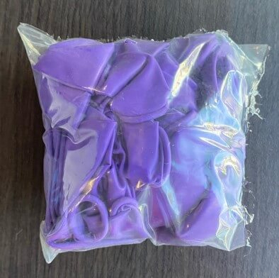 Set 25 baloane latex violet 30cm [5]